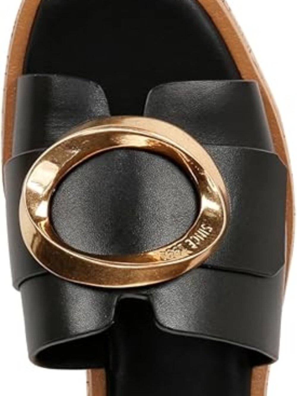 Franco Sarto Hoda Cork Platform Slide Sandals - 6.5